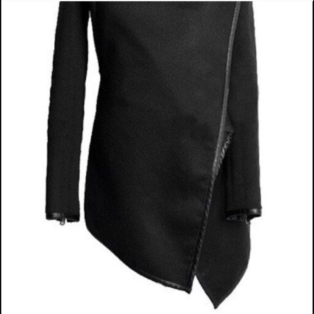 Black Light Thin Coat Jackets - image 3